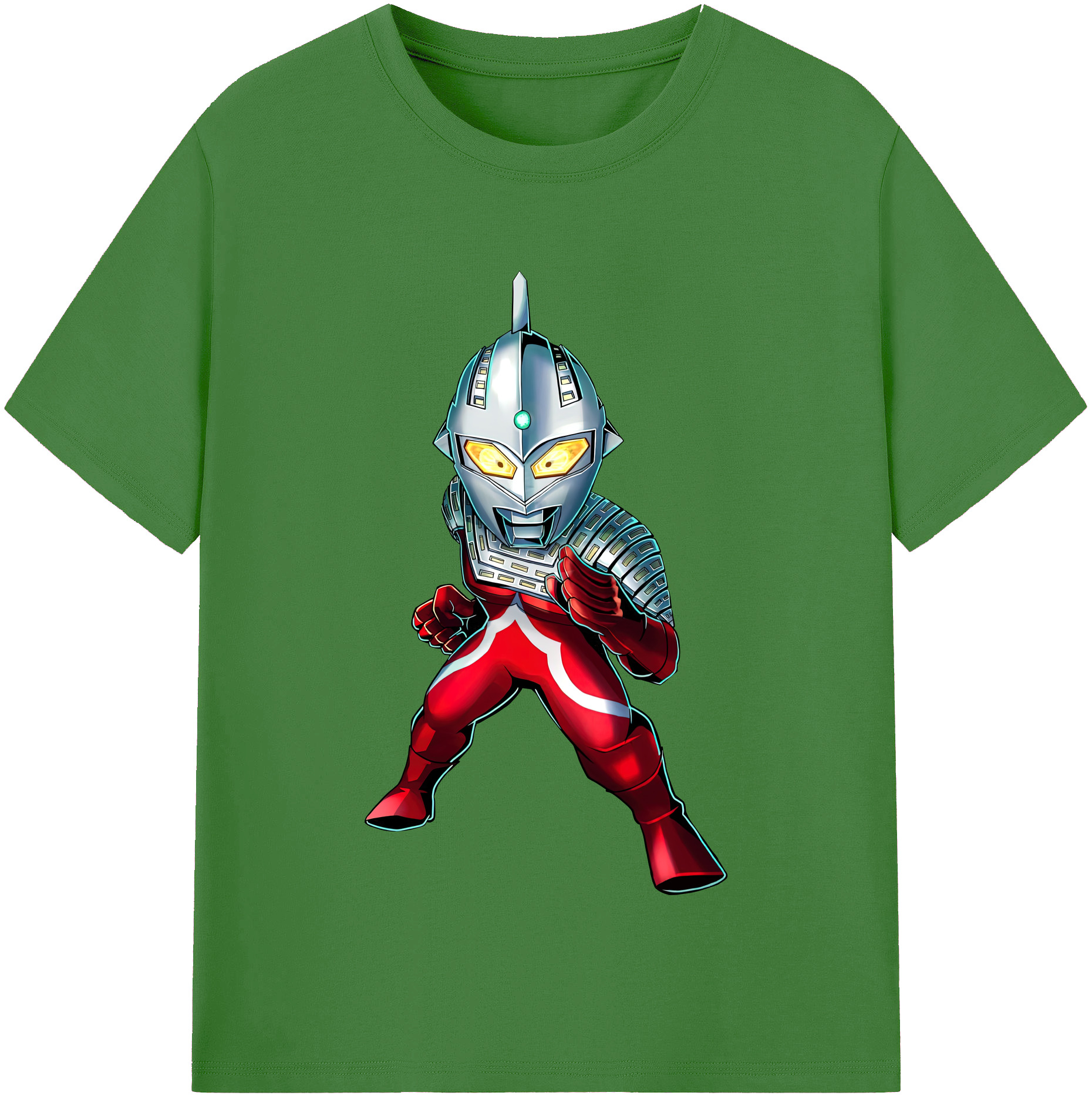 （画像用） ウルトラマン Ultraman レディースカジュアルプリントTシャツ（綿100％）